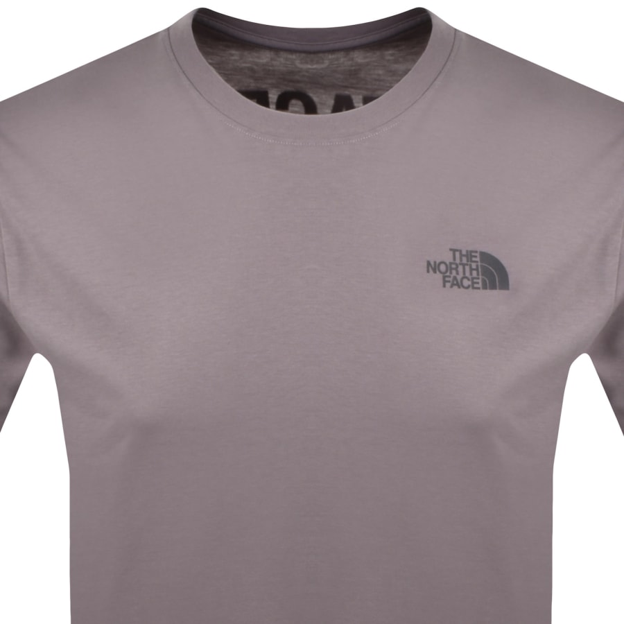 Image number 3 for The North Face Half Dome Photo T Shirt Purple