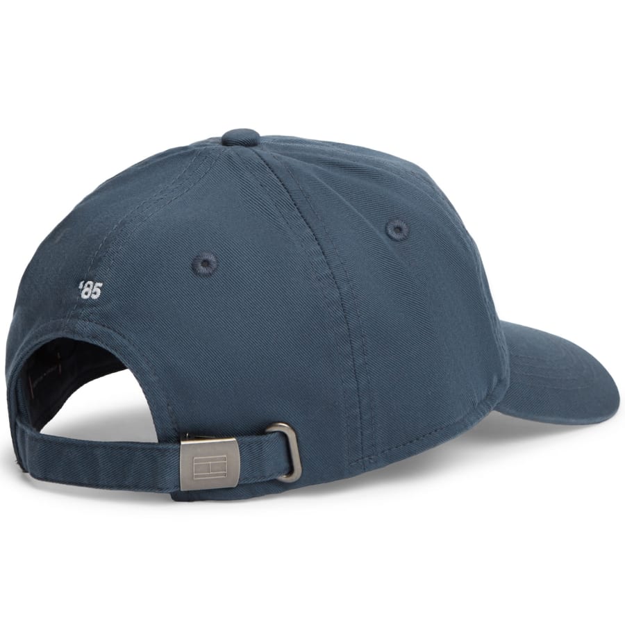 Image number 3 for Tommy Hilfiger Soft 6 Panel Baseball Cap Blue