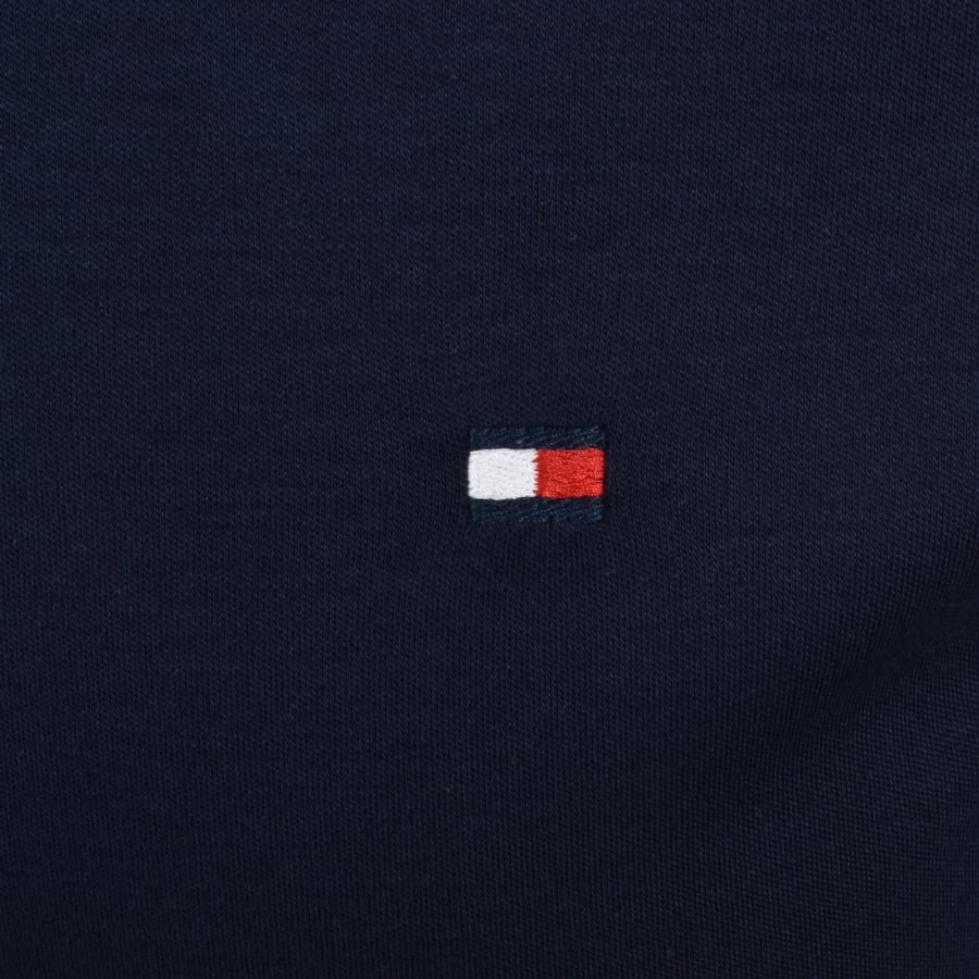 Image number 3 for Tommy Hilfiger Logo Polo T Shirt Navy