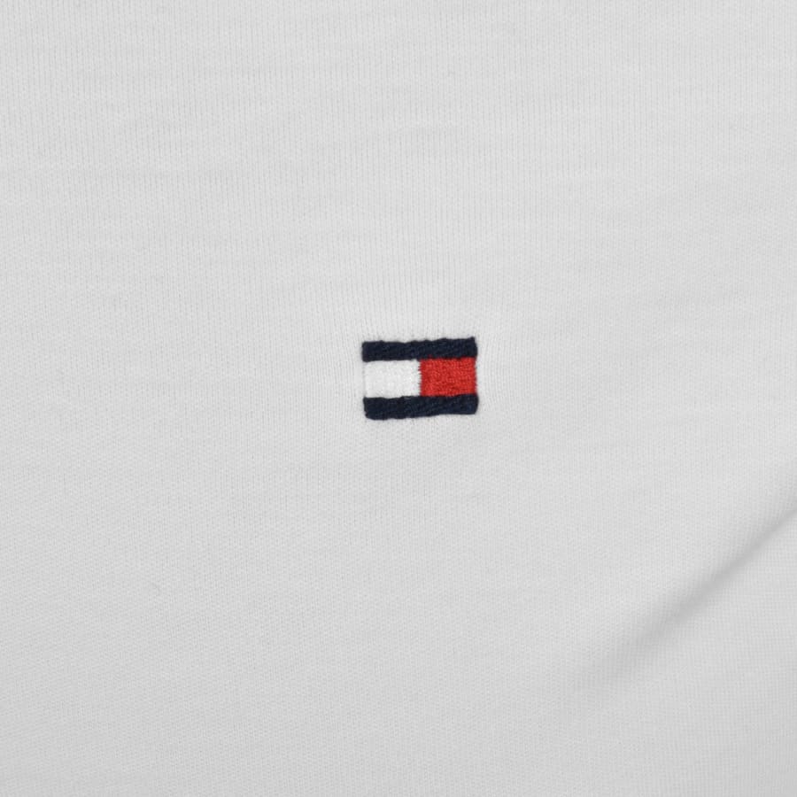Image number 3 for Tommy Hilfiger Logo Polo T Shirt White