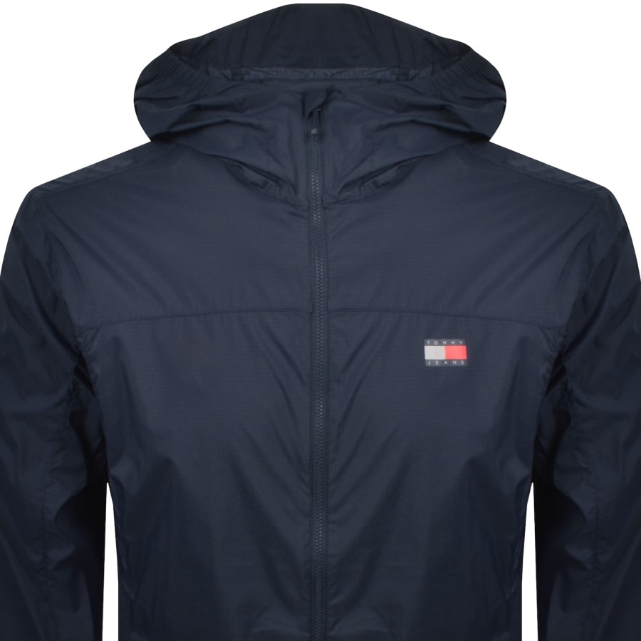 Image number 2 for Tommy Jeans Outdoor Shell Jacket Navy