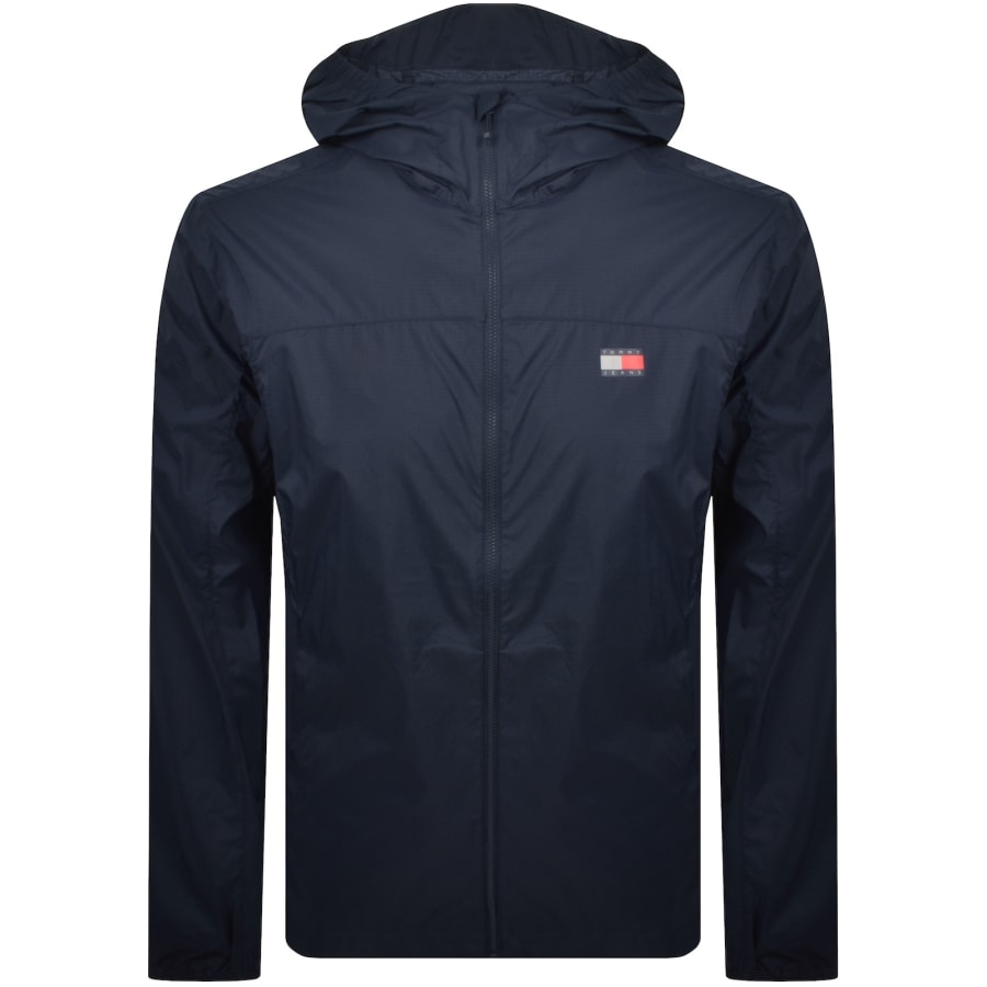 Image number 1 for Tommy Jeans Outdoor Shell Jacket Navy
