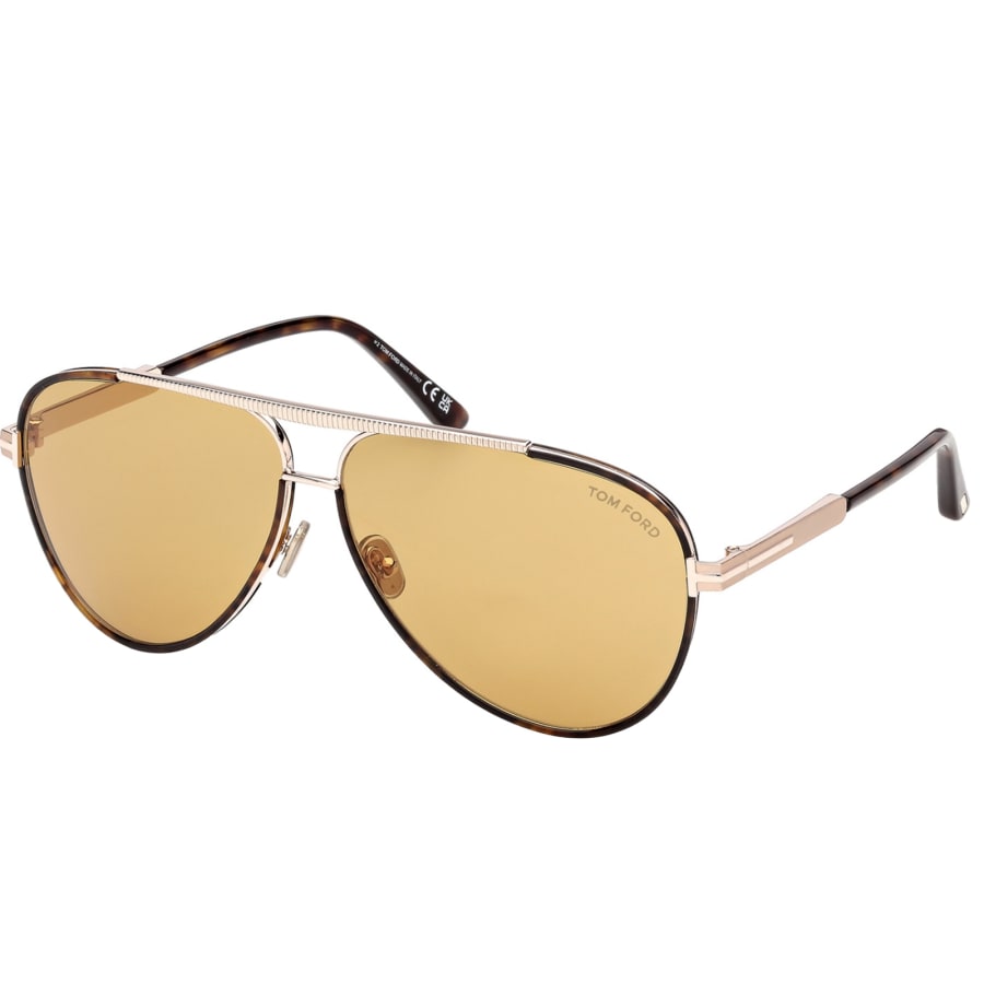 Image number 1 for Tom Ford FT1340 Rupert Sunglasses Brown