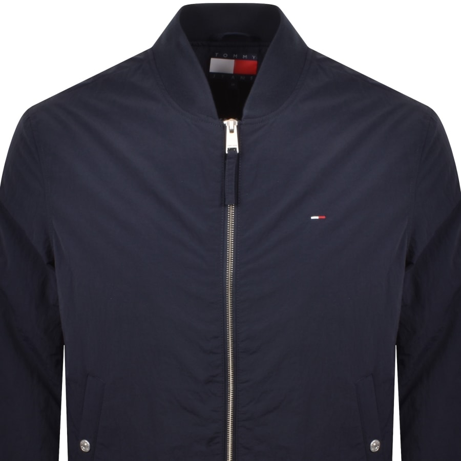 Image number 2 for Tommy Jeans Bomber Jacket Navy