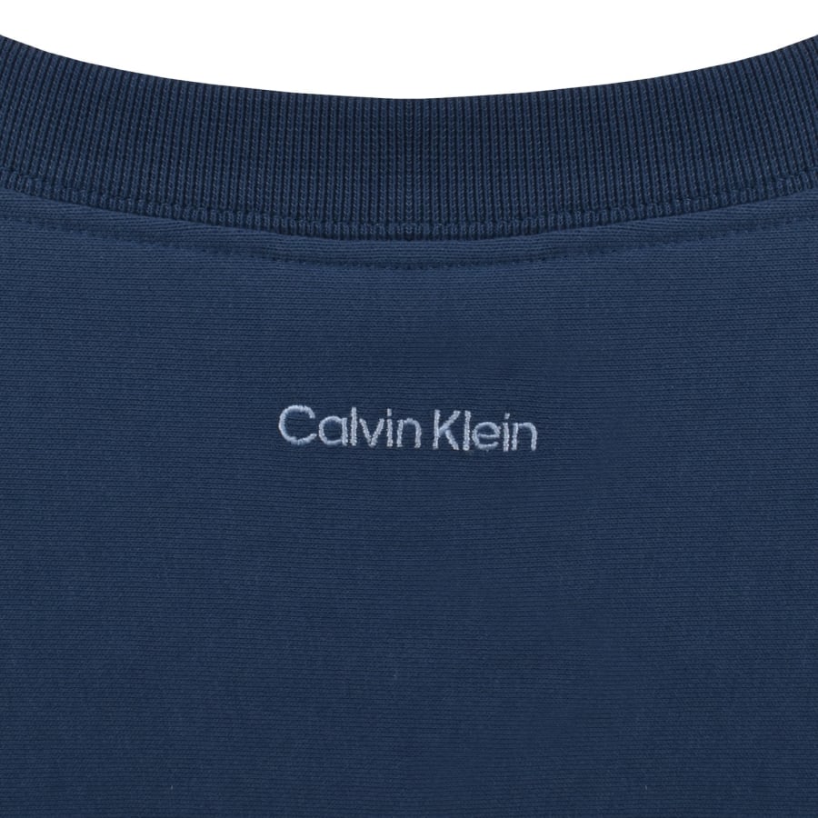 Image number 4 for Calvin Klein Jeans Logo Graphic Sweatshirt Blue