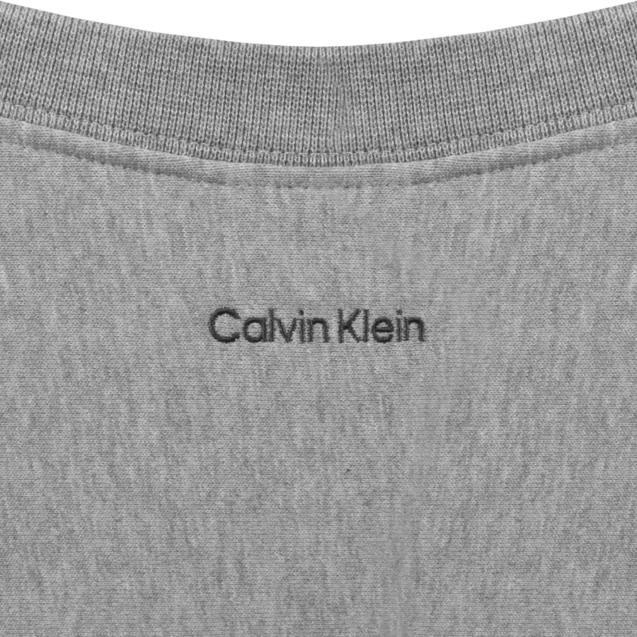 Image number 4 for Calvin Klein Jeans Logo Graphic Sweatshirt Grey