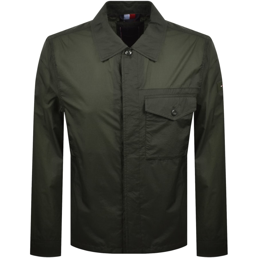 Image number 2 for Tommy Hilfiger Overshirt Green