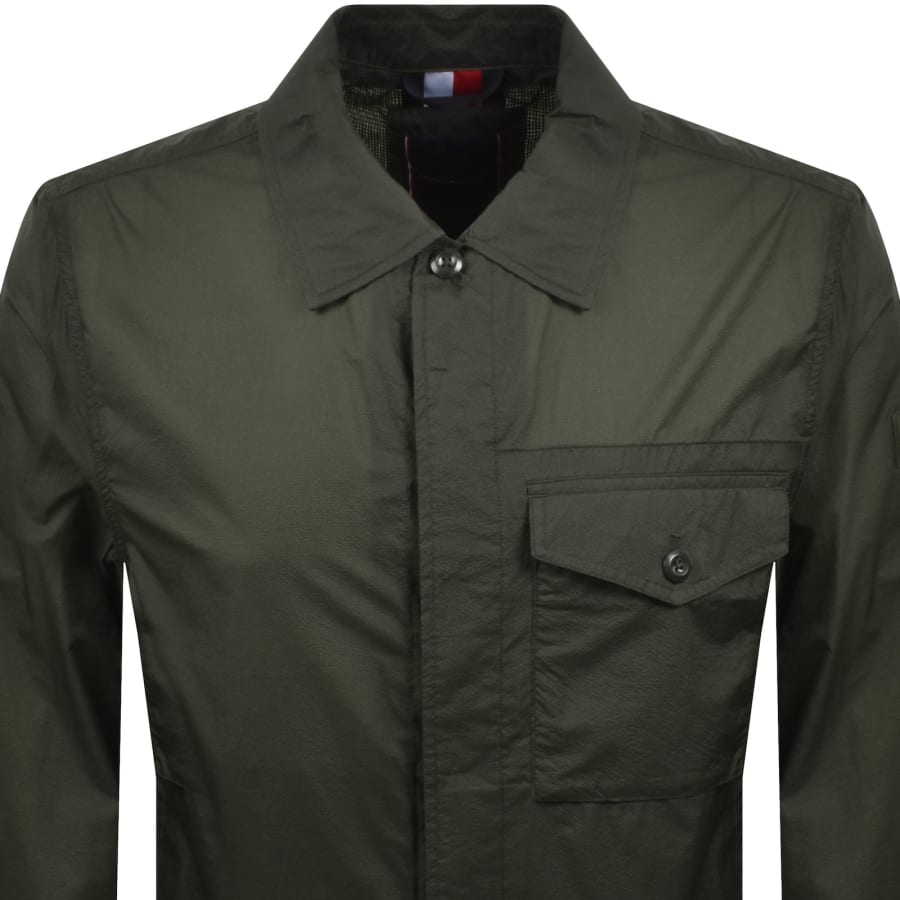 Image number 3 for Tommy Hilfiger Overshirt Green