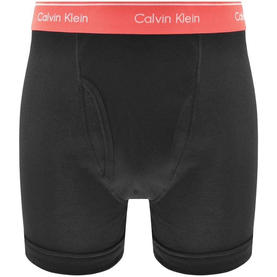 Image number 3 for Calvin Klein Underwear 5 Pack Boxer Briefs Black