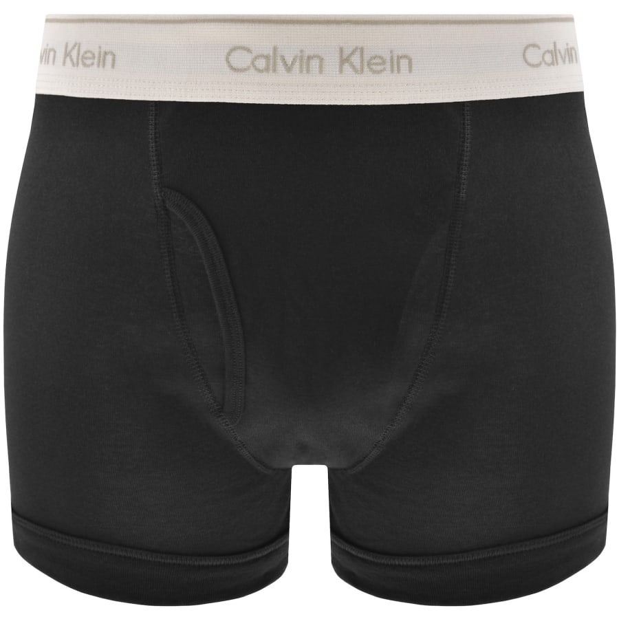 Image number 2 for Calvin Klein Underwear 5 Pack Boxer Trunks Black