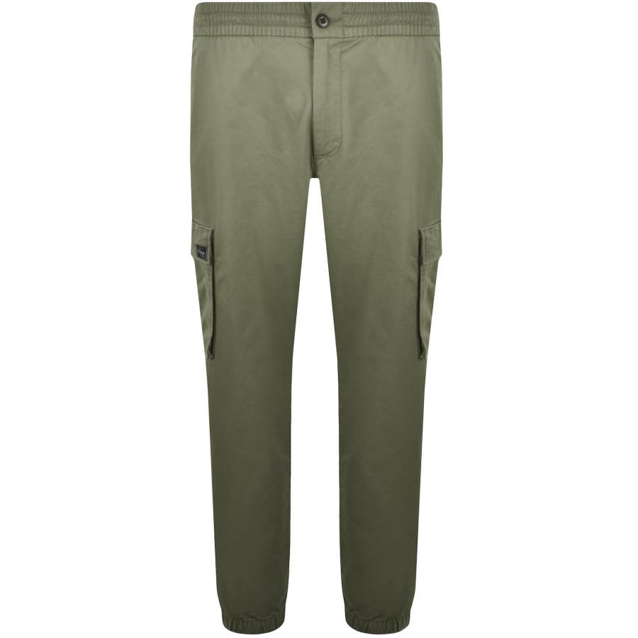 Image number 2 for Calvin Klein Jeans Skinny Cargo Trousers Green
