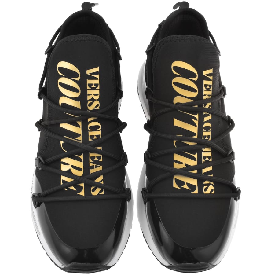 Image number 3 for Versace Jeans Couture Fondo Dynamic Trainers Black