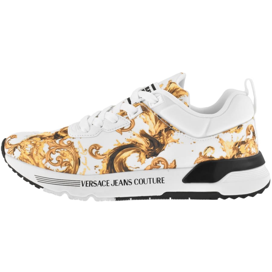 Image number 1 for Versace Jeans Couture Fondo Court Trainers White