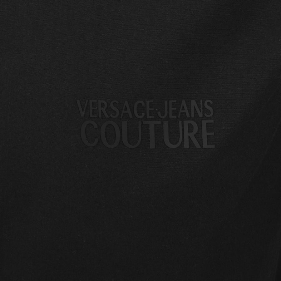 Image number 3 for Versace Jeans Couture Contrast Print Shirt Black