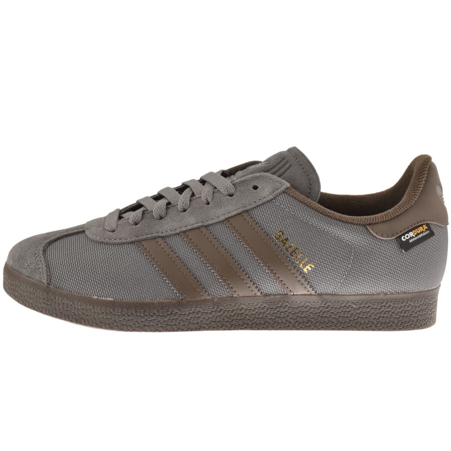 Image number 1 for adidas Originals Gazelle Trainers Grey