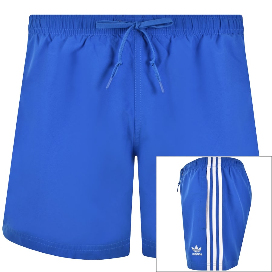 Image number 1 for adidas Originals Swim Shorts Blue