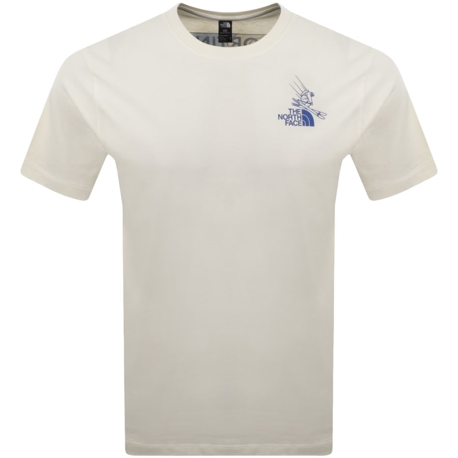 Image number 2 for The North Face Mountain Celebration T Shirt White