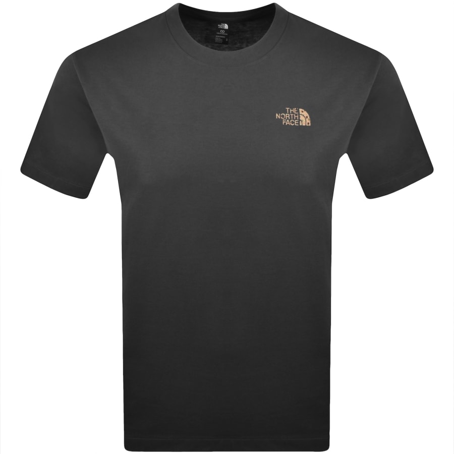 Image number 2 for The North Face Snack T Shirt Grey