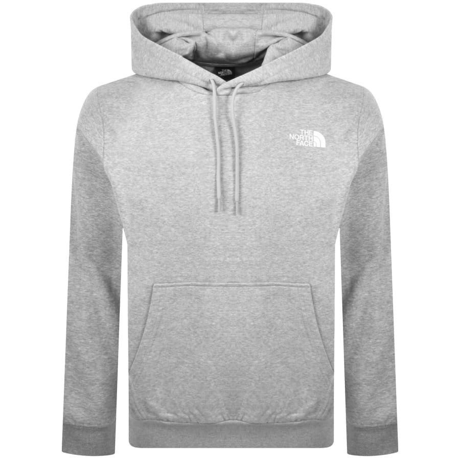 Image number 1 for The North Face Simple Dome Hoodie Grey