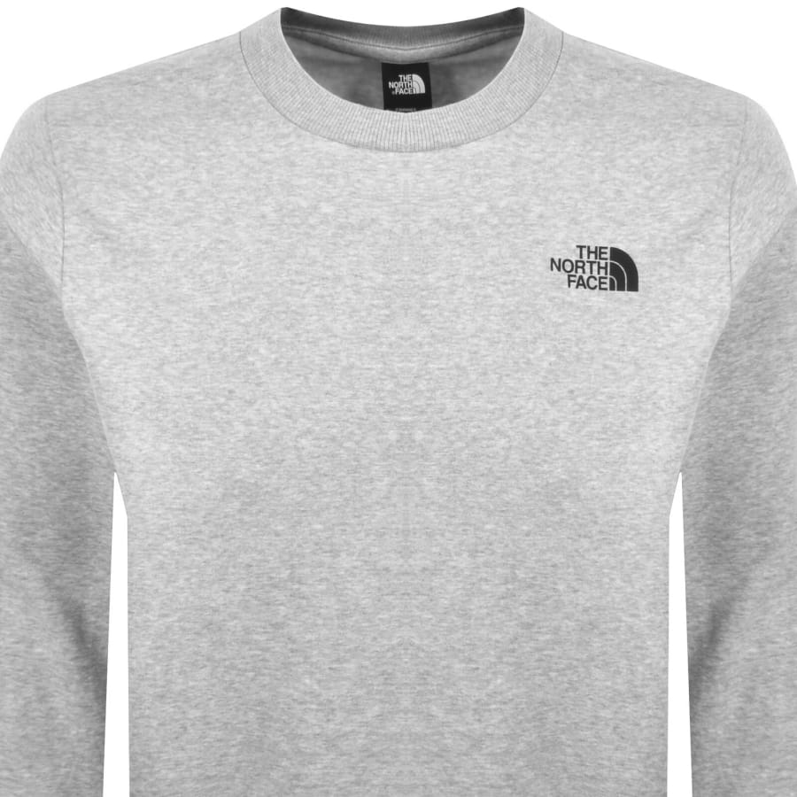 Image number 2 for The North Face Simple Dome Sweatshirt Grey