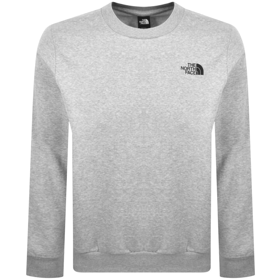 Image number 1 for The North Face Simple Dome Sweatshirt Grey