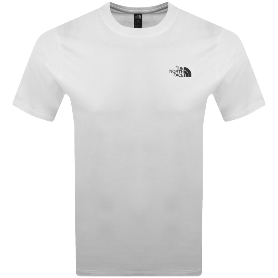 Image number 2 for The North Face Logo T Shirt White