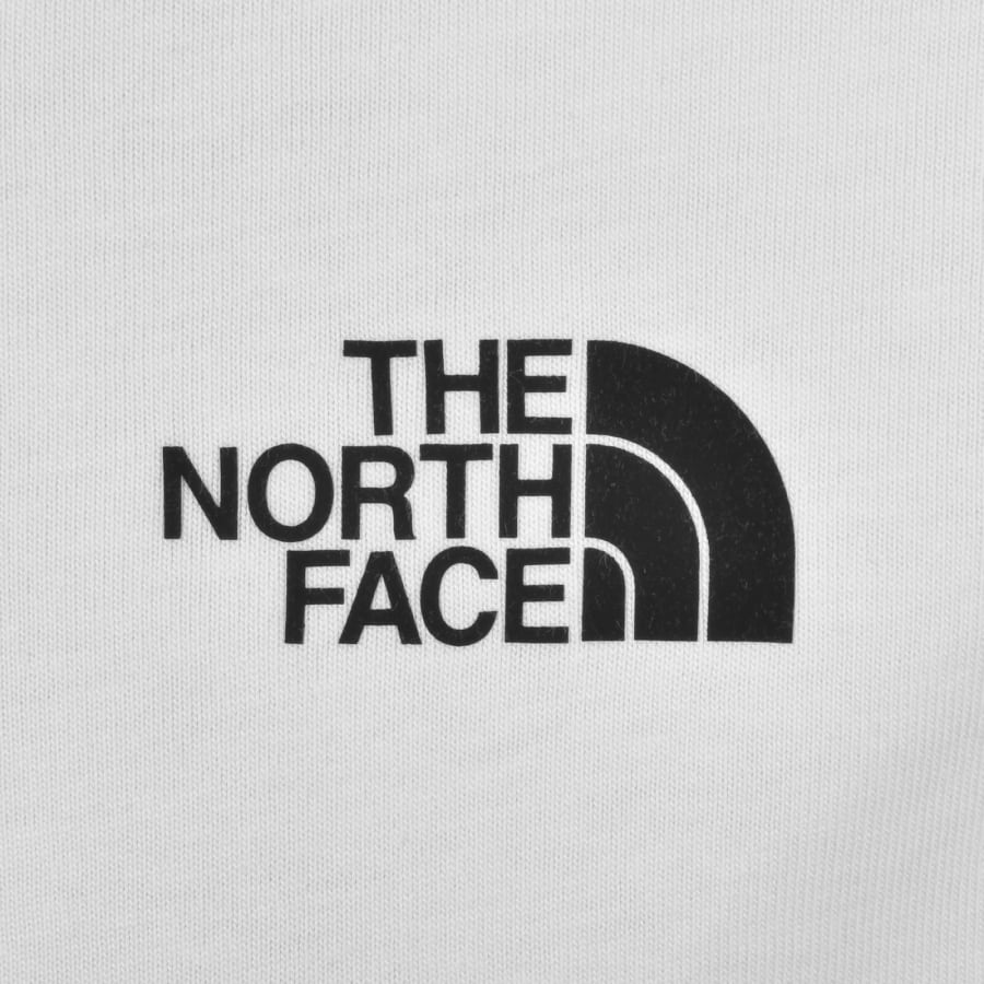 Image number 4 for The North Face Logo T Shirt White