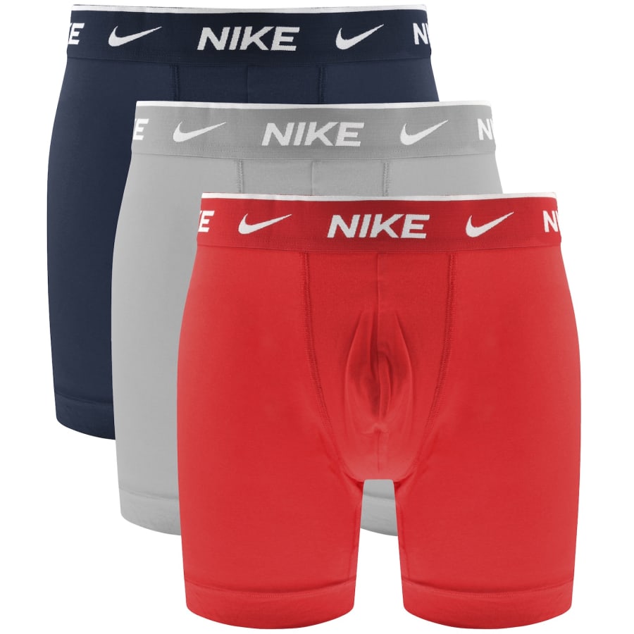 Image number 1 for Nike Ultra Comfort 3 Pack Long Boxer Briefs