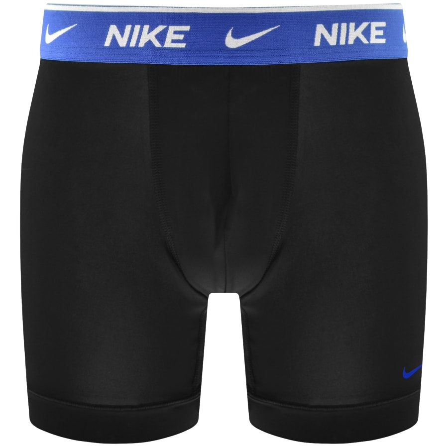 Image number 3 for Nike 5 Pack Boxer Briefs Black