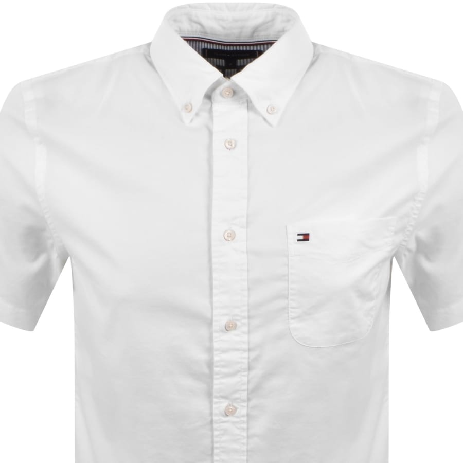 Image number 2 for Tommy Hilfiger Oxford Solid Shirt White