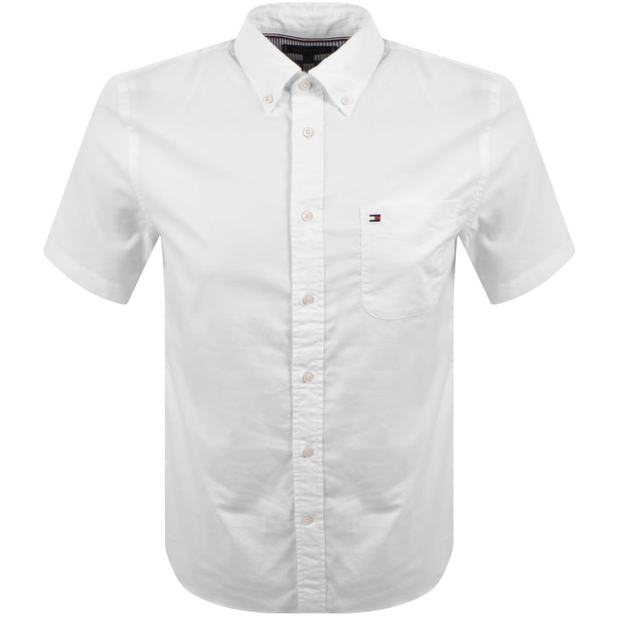Image number 1 for Tommy Hilfiger Oxford Solid Shirt White
