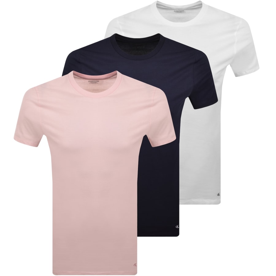 Image number 1 for Calvin Klein 3 Pack T Shirts
