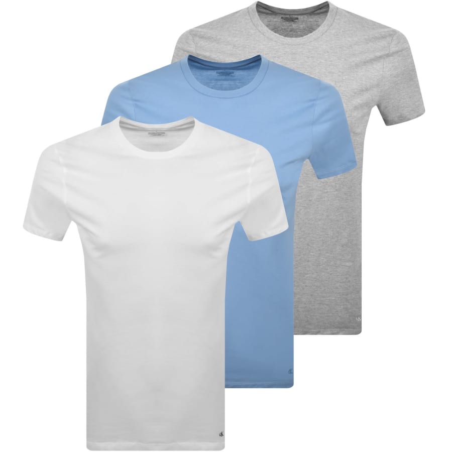 Image number 1 for Calvin Klein 3 Pack T Shirts