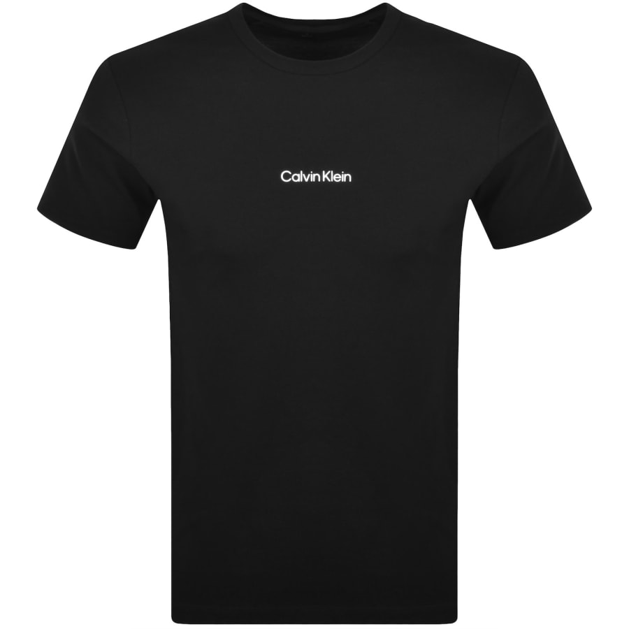 Image number 1 for Calvin Klein Logo T Shirt Black