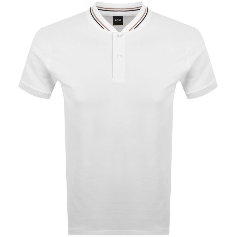 Image number 1 for BOSS Pratt 40 Polo T Shirt White