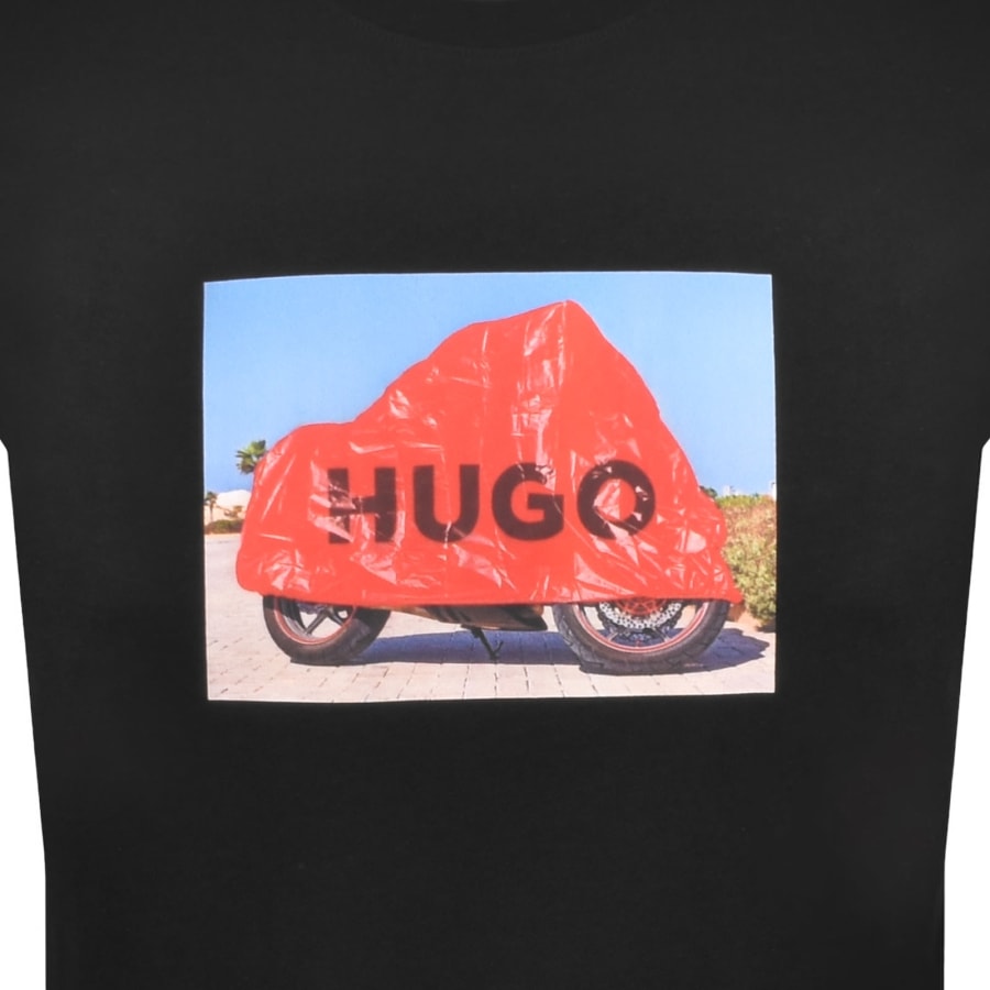 Image number 3 for HUGO Dostino T Shirt Black