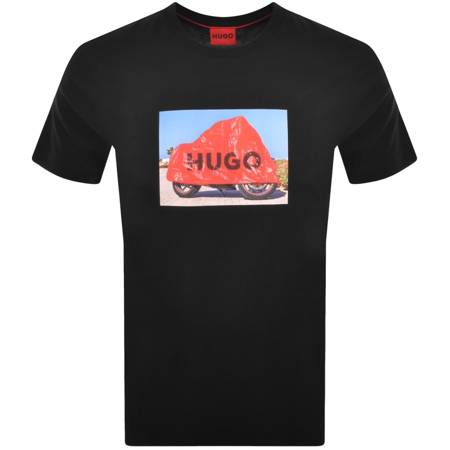 Image number 1 for HUGO Dostino T Shirt Black