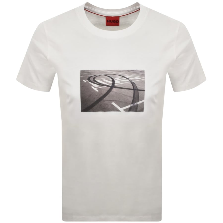 Image number 1 for HUGO Dostino T Shirt Off White