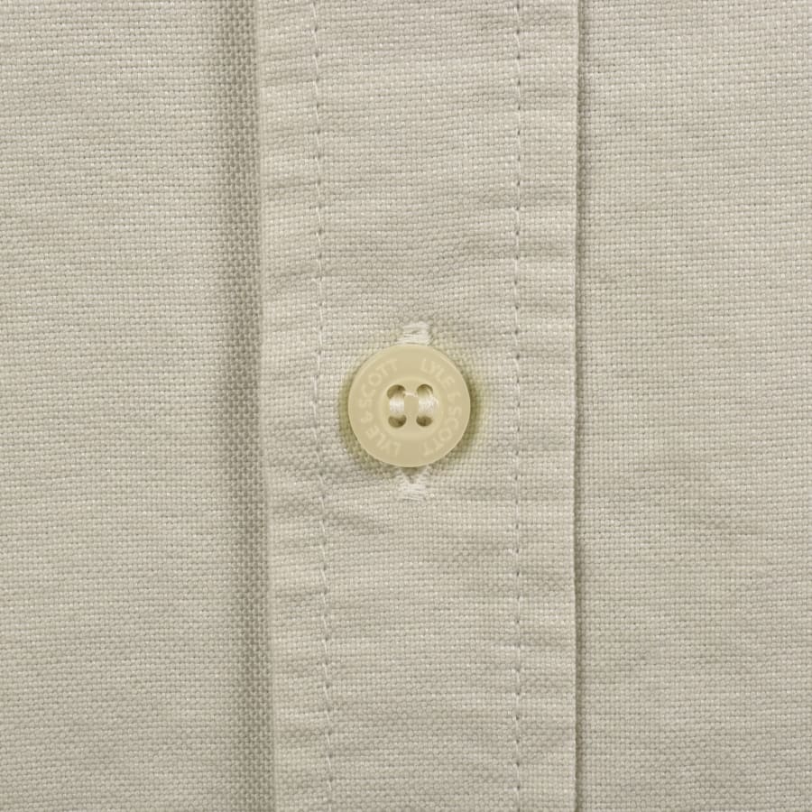 Image number 4 for Lyle And Scott Plain Oxford Shirt Cove Beige