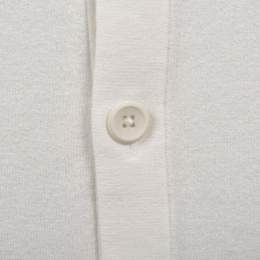 Image number 3 for HUGO San Paco Knit Shirt Off White