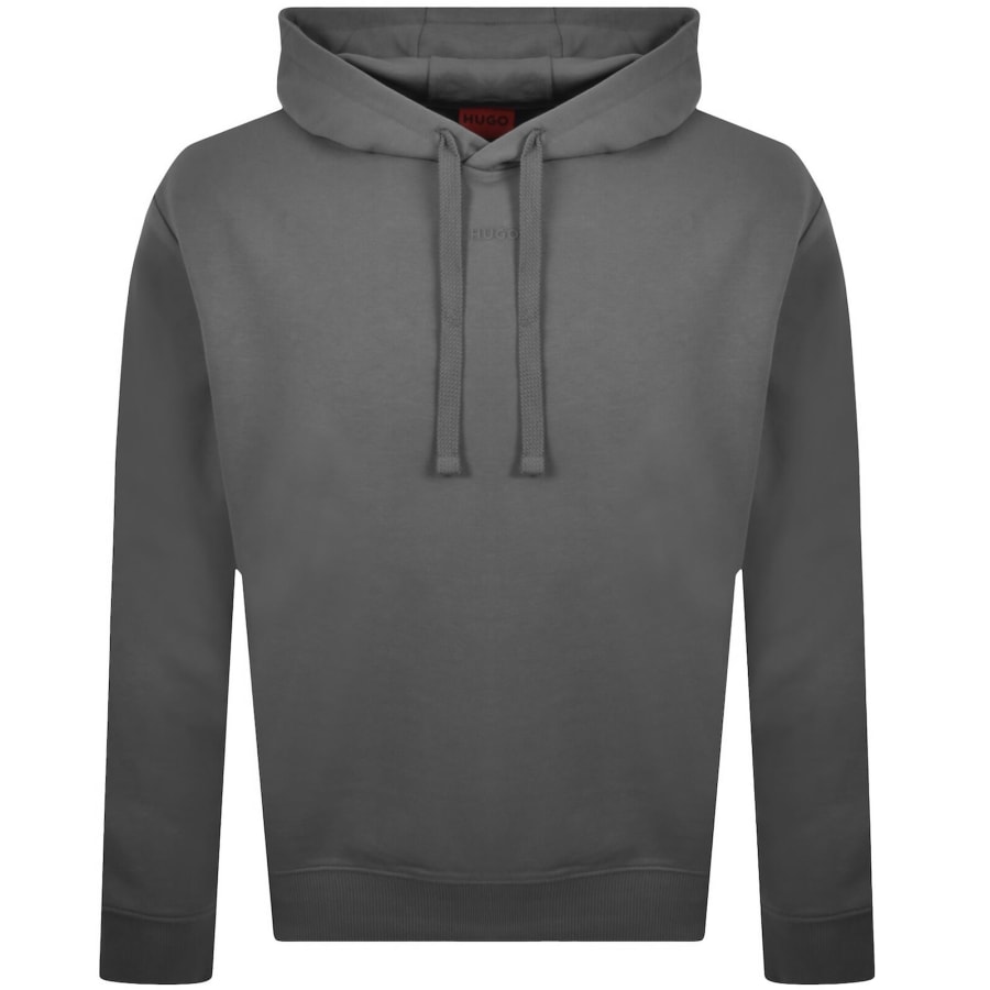 Image number 1 for HUGO Dapo Hoodie Grey