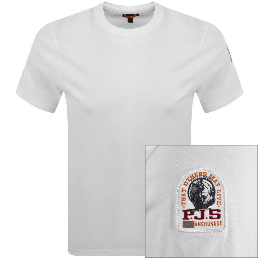 Image number 1 for Parajumpers Shispare T Shirt White