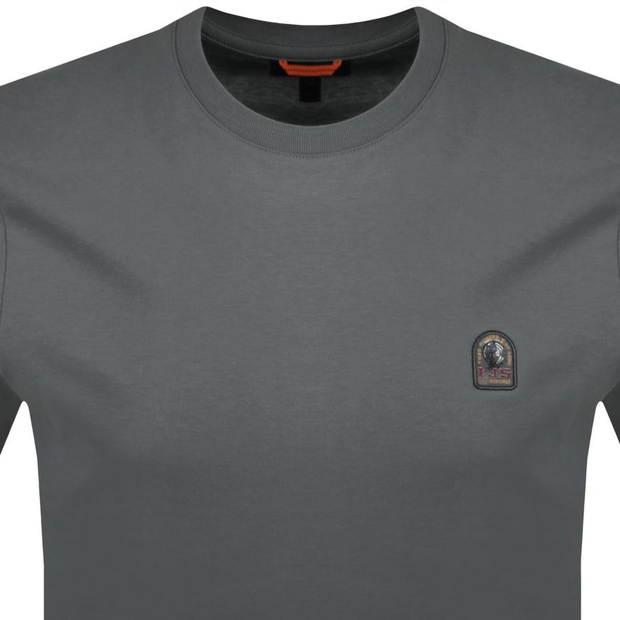 Image number 2 for Parajumpers Patch T Shirt Grey