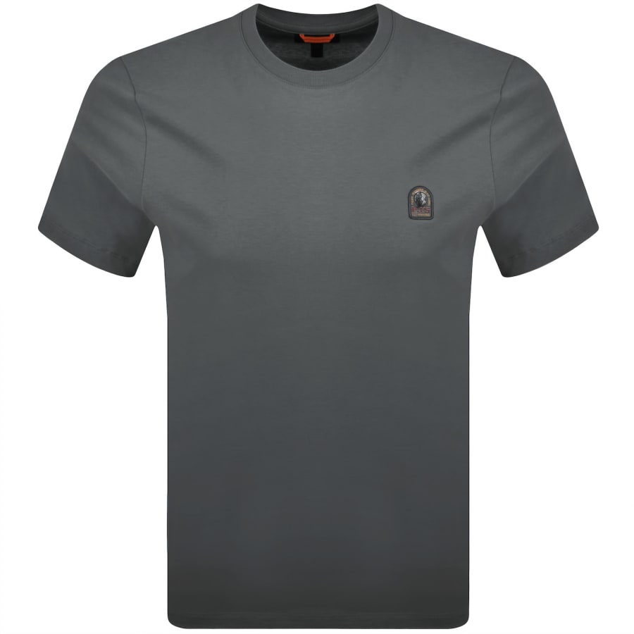 Image number 1 for Parajumpers Patch T Shirt Grey