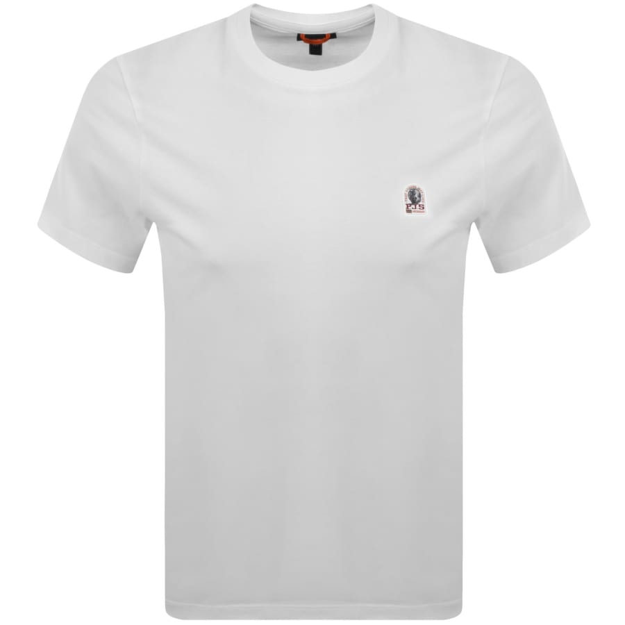Image number 1 for Parajumpers Patch T Shirt White