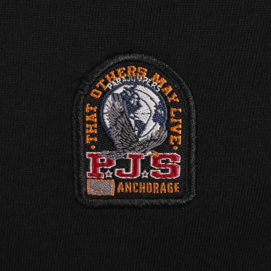 Image number 3 for Parajumpers Patch T Shirt Black