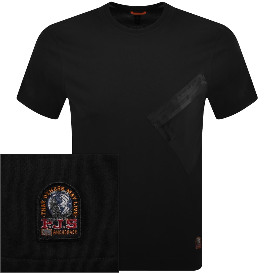 Image number 1 for Parajumpers Baildon T Shirt Black