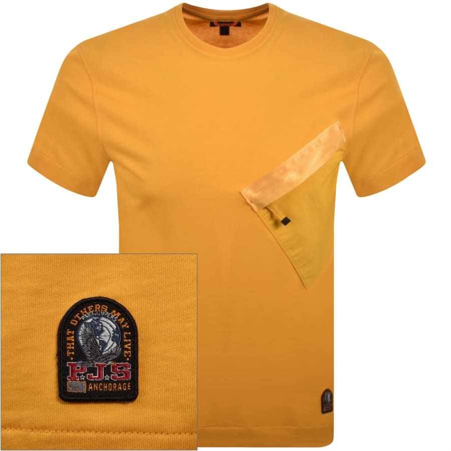 Image number 1 for Parajumpers Baildon T Shirt Orange