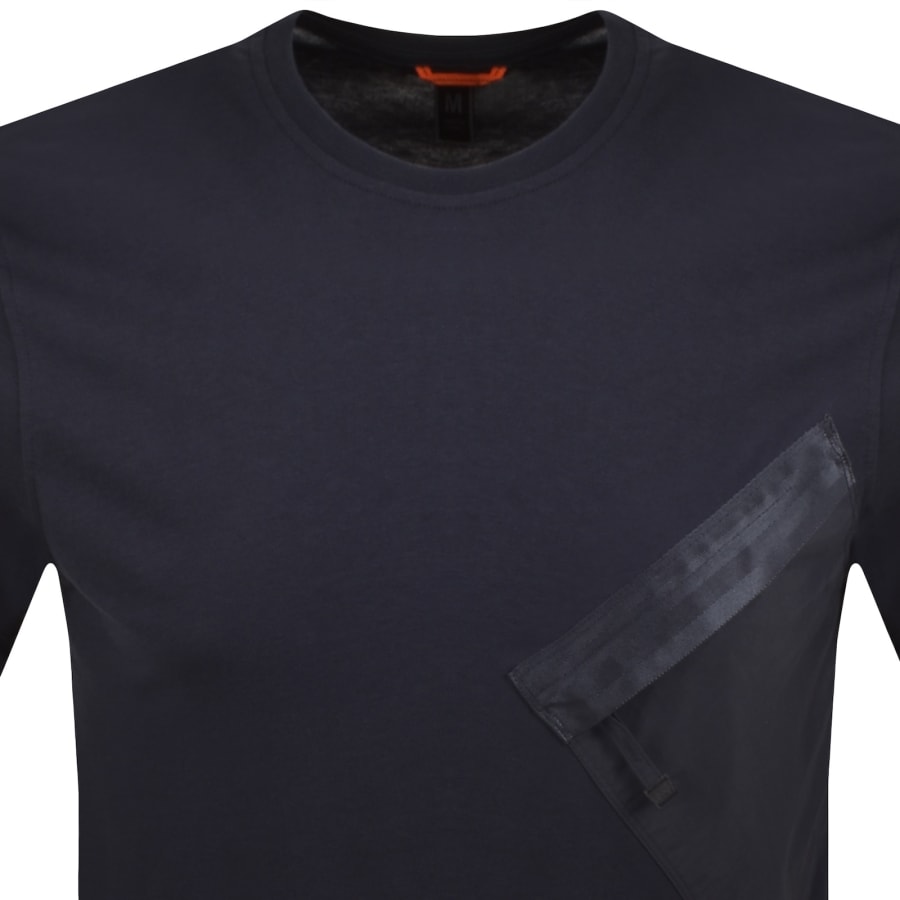 Image number 3 for Parajumpers Baildon T Shirt Ink Blue