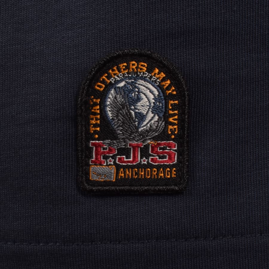 Image number 4 for Parajumpers Baildon T Shirt Ink Blue